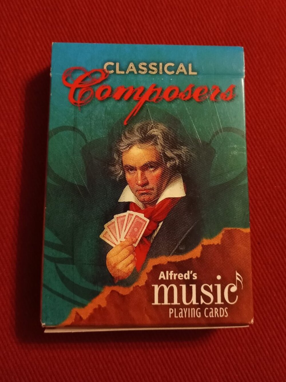 Classical Composers Playing Card Pack Deck of 56 cards